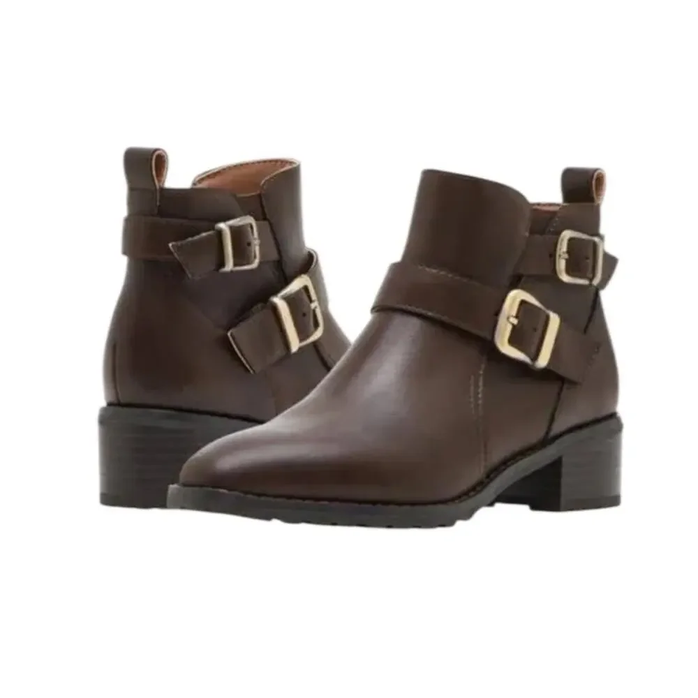 NWOT Blondo Shantel Waterproof Brown Ankle Boots – Sz 8.5M